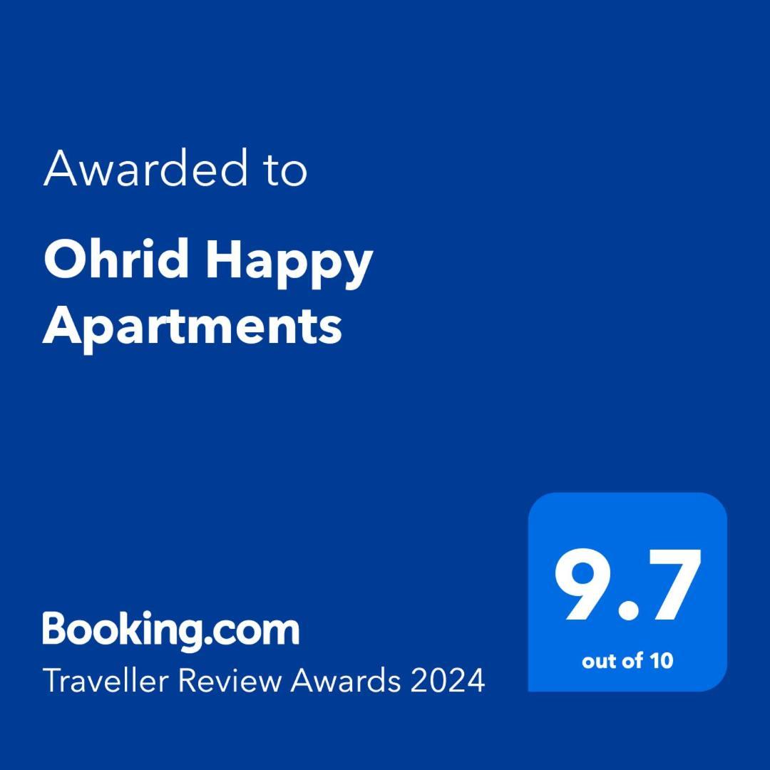 Ohrid Happy Apartments Экстерьер фото